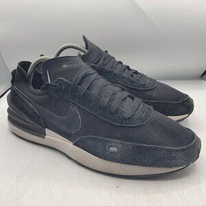 Nike Waffle One Mens 9 Black White Athletic Shoes Casual Outdoors DA7995-001